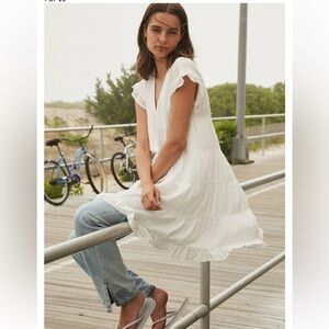 Urban Outfitters white dress size small. In great condition!